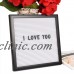 1 Letter Board with letters Numbers symbol Sign Message Home Office Decor Board   392076510961